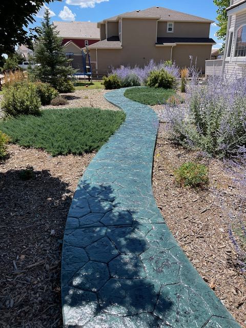 Hexagonal walkway